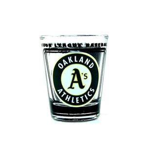 Oakland Athletics MLB "Hi-Def" Shot Glass